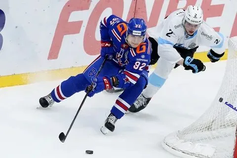Хоккей. Кубок Гагарина. Минское "Динамо" потерпело разгромное поражение от СКА