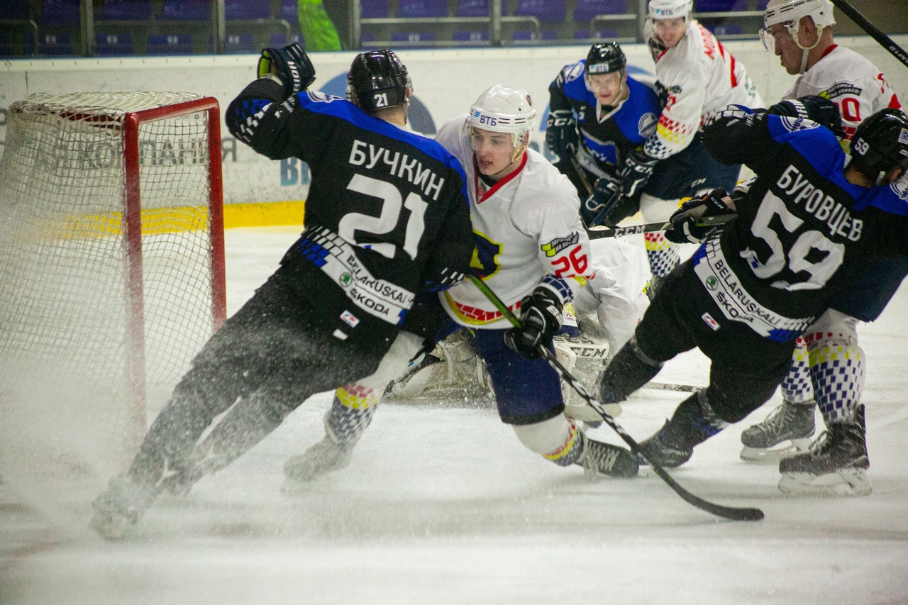 Хоккей. Экстралига Беларуси. ХК "Лида" оставил ворота "Химика" нетронутыми