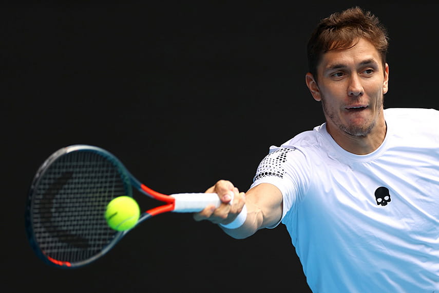 Теннис. ATP. Егор Герасимов проиграл в 1/16 финала турнира в Индии