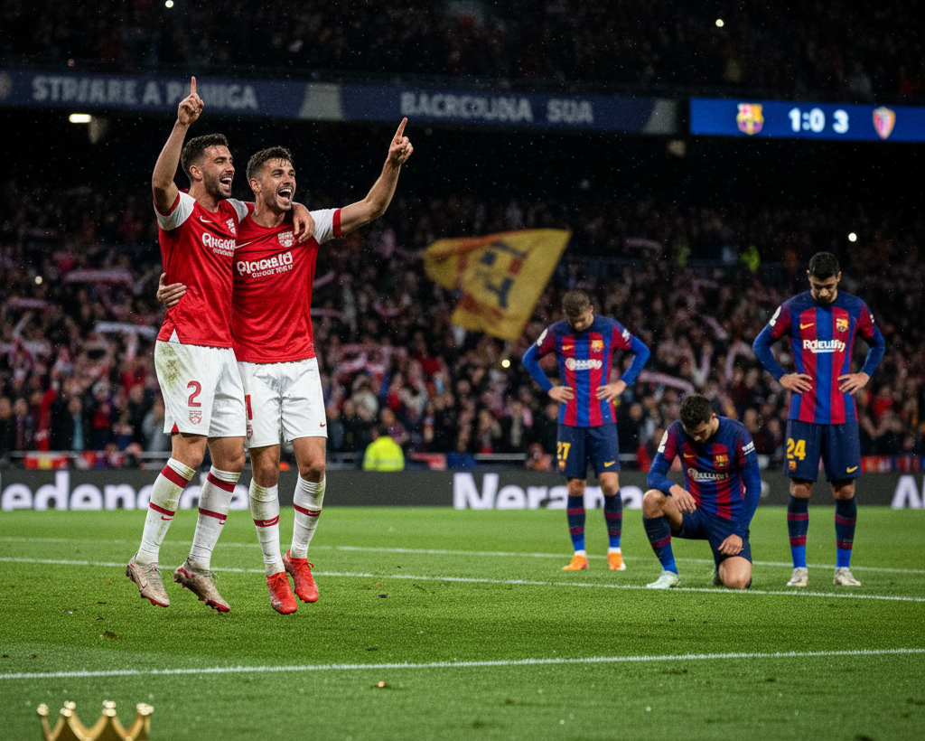 Король свергнут! Как дерзкая «Жирона» устроила «Барселоне» настоящую драму и позолотила трон для «Реала»