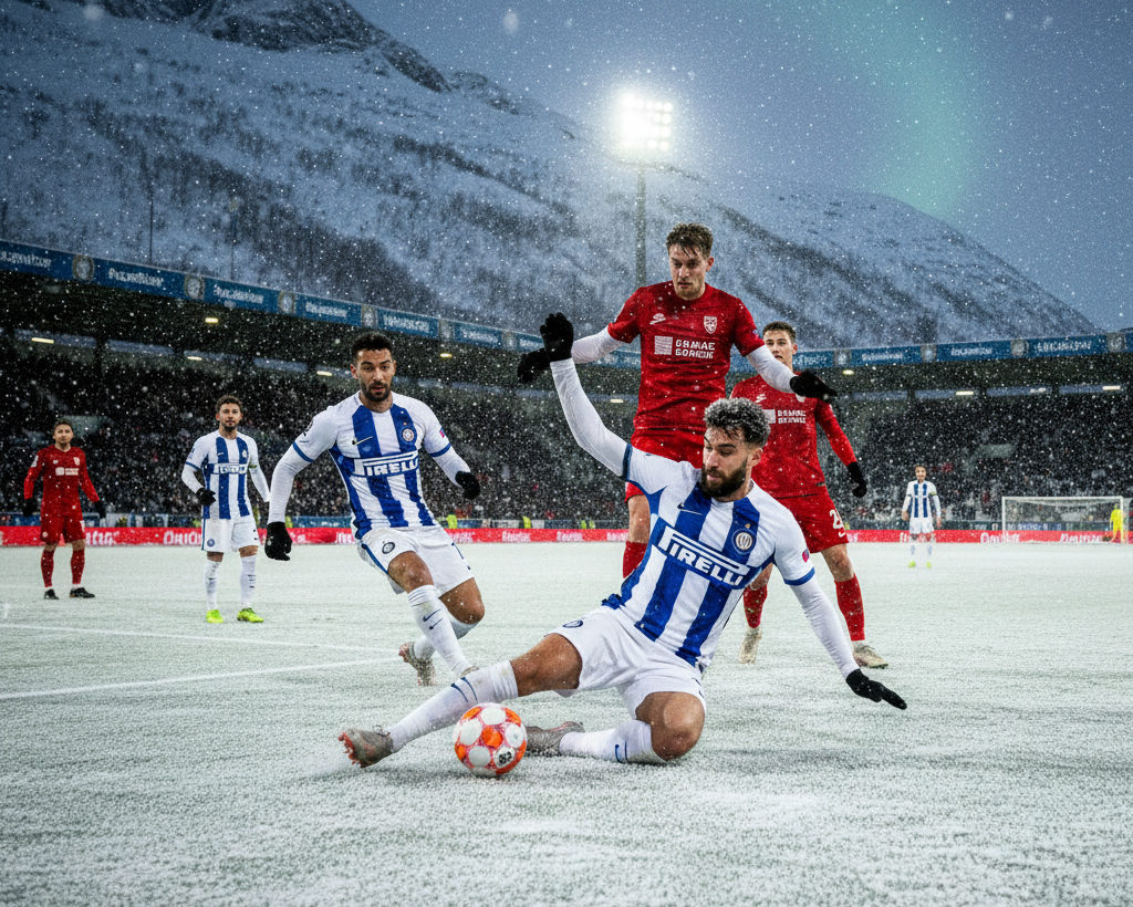 За полярным кругом, где умирают титаны: как норвежская сказка стала для «Интера» ледяным кошмаром