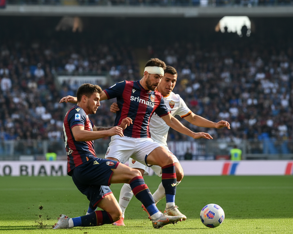 Рим пал, но не перед варварами: как скромная «Болонья» устроила гладиаторский бой на «Олимпико»